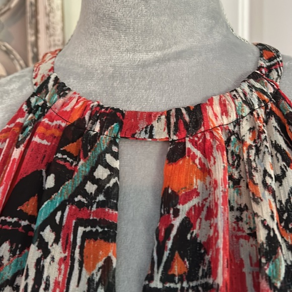 Emma & Michele Maxi Dress -      Size 10 - Multi Color - Picture 3 of 10